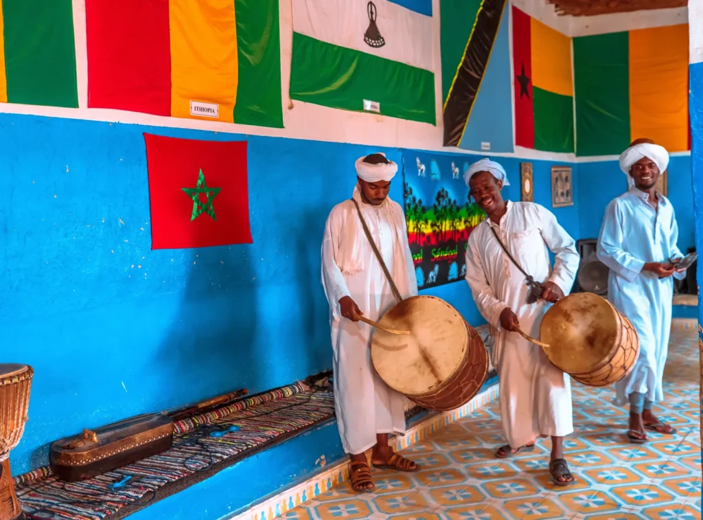 Drummers in Khamlia village