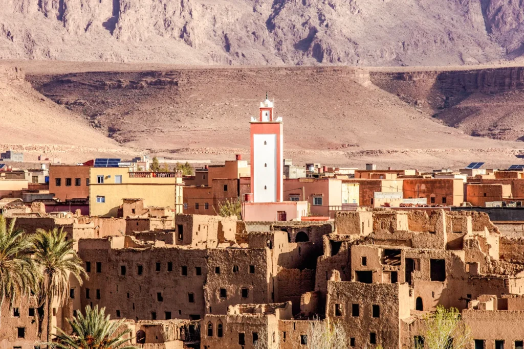 Antiguo ksar y palmeral cerca de Tinghir