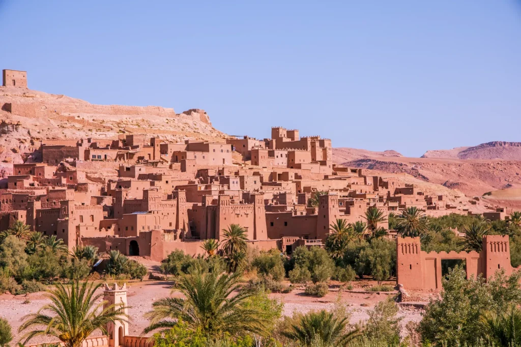 La kasbah de Aït Ben Haddou, Patrimonio de la UNESCO, camino de Marrakech