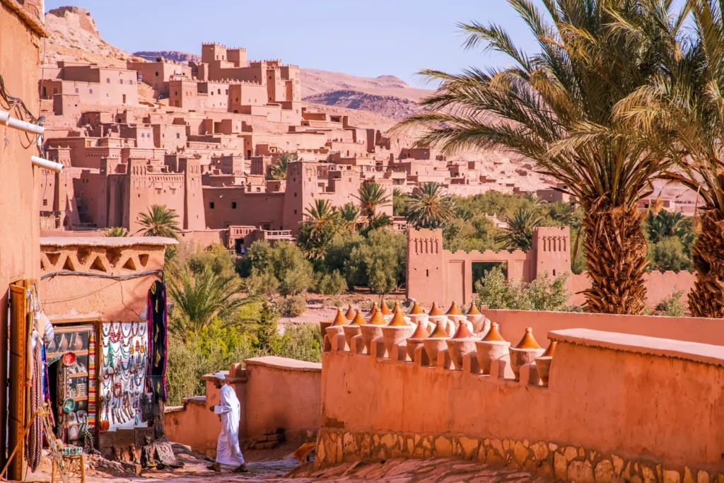 Ait Ben Haddou after the Telouet detour on day 4