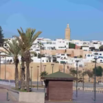 Rabat Medina during our 8 day roundtrip from Casablanca - the image shows the Medina with it is wall and its mosque - Moroccan trave package - Morocco tour package - morocco holiday - Morocco vacation package - Viaggio in Morocco 8 giorni da Casablanca